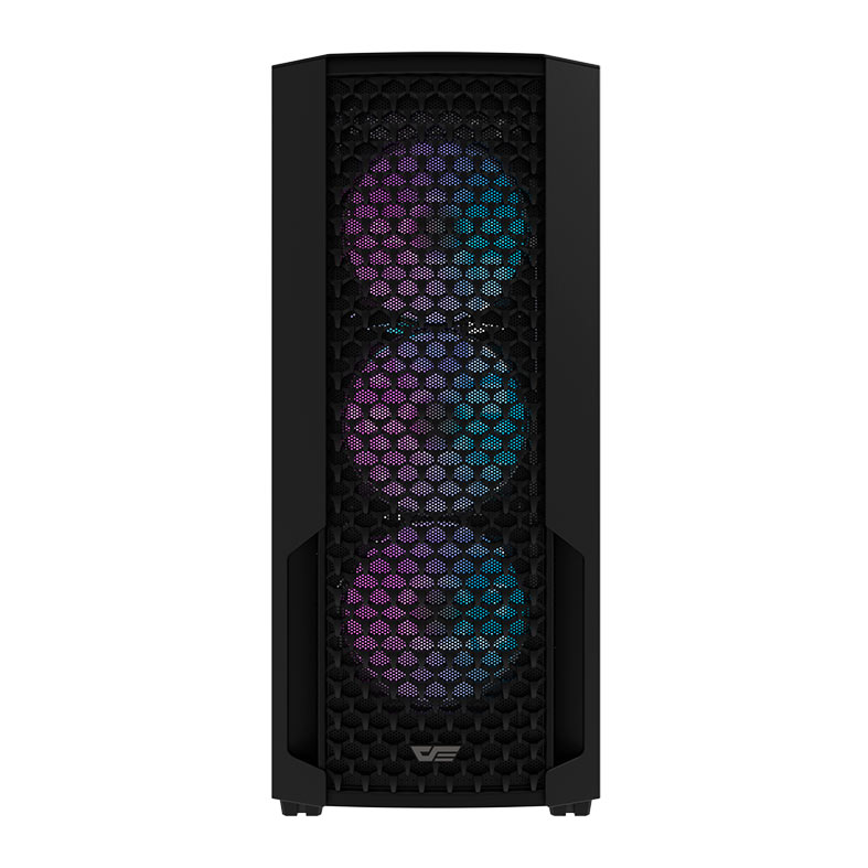 Gabinete Gamer Aigo Darkflash DF2100, ARGB, Mid-Tower, Lateral De Vidro, Com 4 Fans, Preto, DF2100-BK - miniatura 5