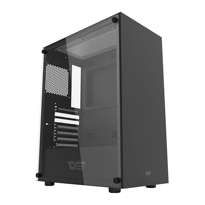 Gabinete Gamer Aigo DarkFlash DK100, Mid-Tower, Lateral de Vidro, Preto, DK100-BK - miniatura 4