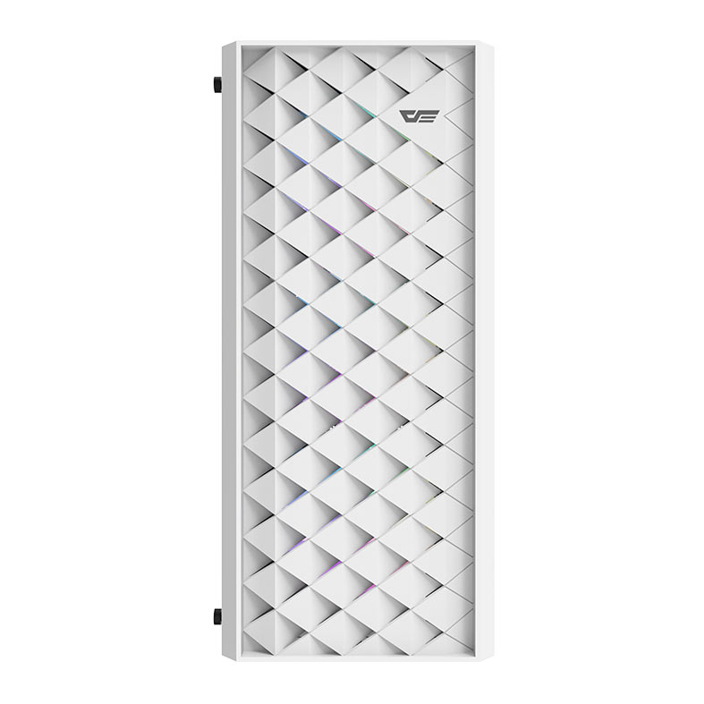 Gabinete Gamer Aigo Darkflash DK351, RGB, Mid-Tower, Lateral de Vidro, Com 4 Fans, Branco, DK351-WH - miniatura 3