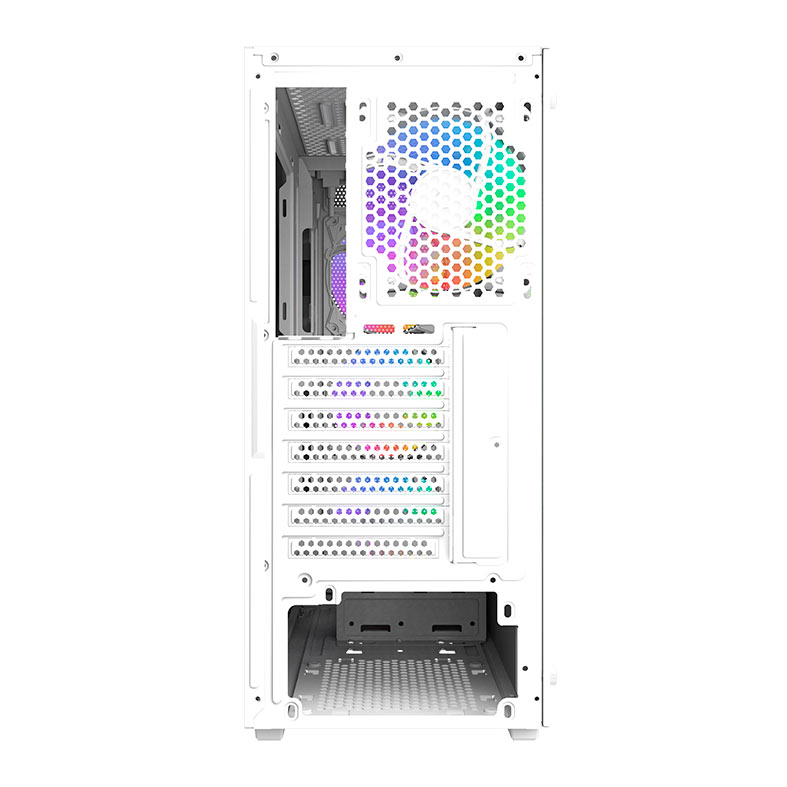 Gabinete Gamer Aigo Darkflash DK353, ARGB, Mid-Tower, Lateral de Vidro, Com 4 Fans, Branco, DK353-WH - miniatura 7