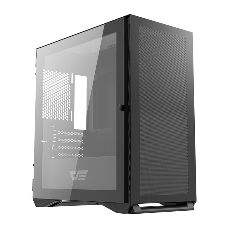 Gabinete Gamer Aigo Darkflash DLM200, Mid-Tower, Lateral de Vidro, Preto, DLM200-BK - imagem 1