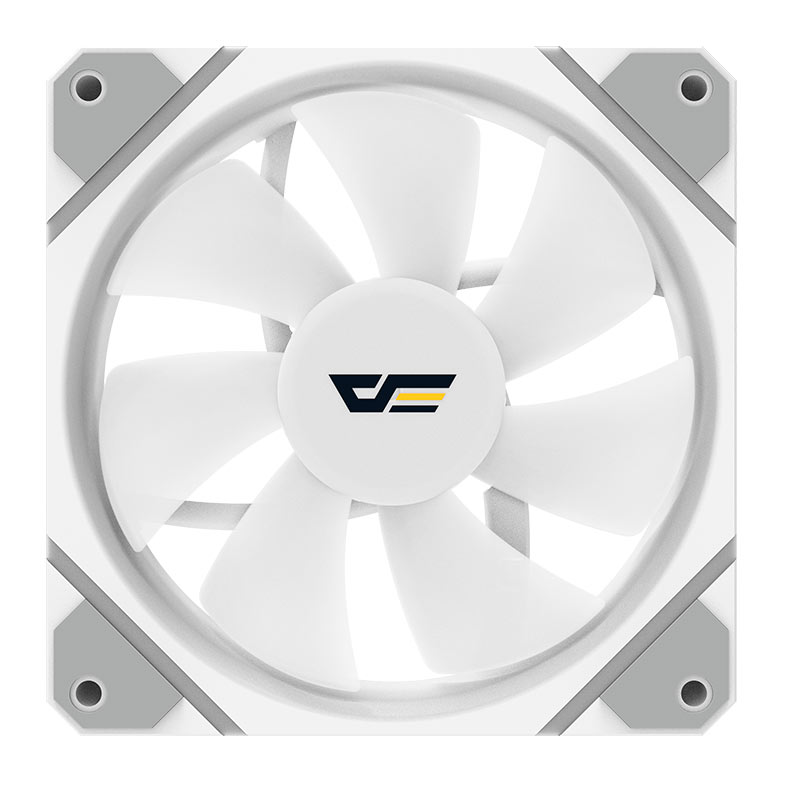 Ventoinha Aigo Darkflash DM12 F, ARGB, 120mm, Branco, DM12F-WH - miniatura 6