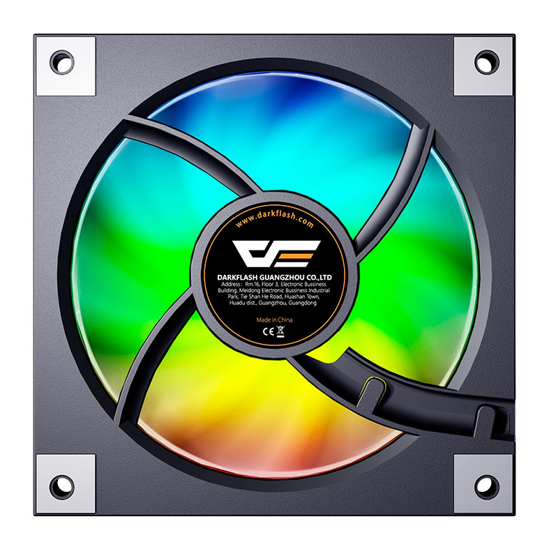 Ventoinha Aigo Darkflash DM20, ARGB, 120mm, Preto, DM20-ARGB-BK - miniatura 7