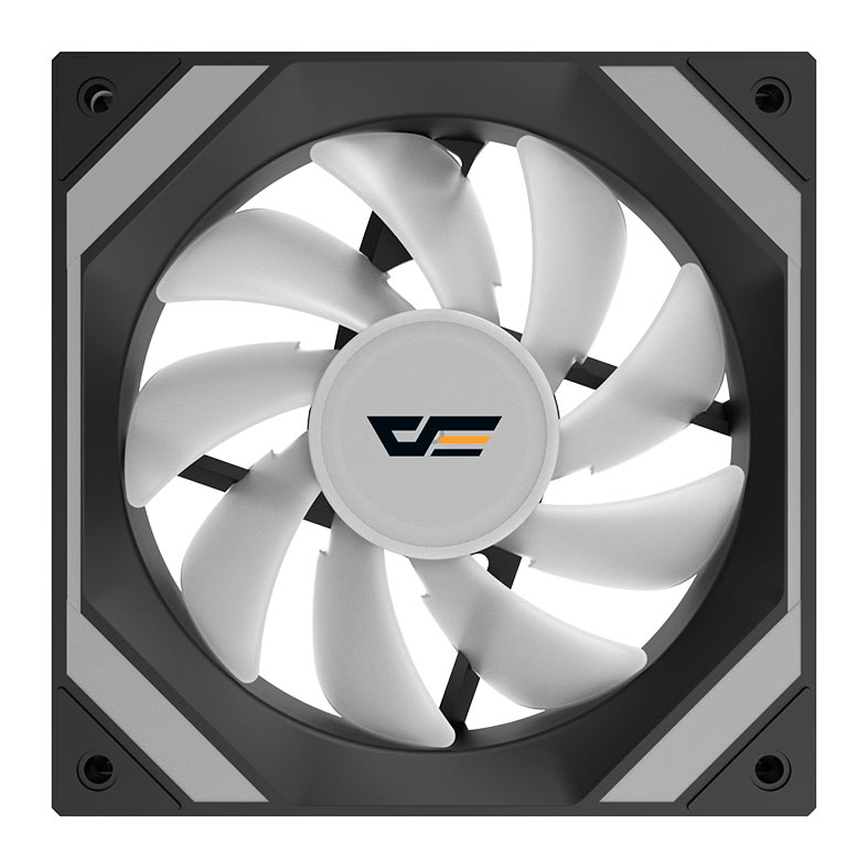 Ventoinha Aigo Darkflash DM22 Pro, ARGB, 120mm, Preto, DM22PRO-BK - miniatura 6