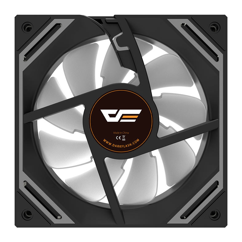 Ventoinha Aigo Darkflash DM22 Pro, ARGB, 120mm, Preto, DM22PRO-BK - miniatura 9
