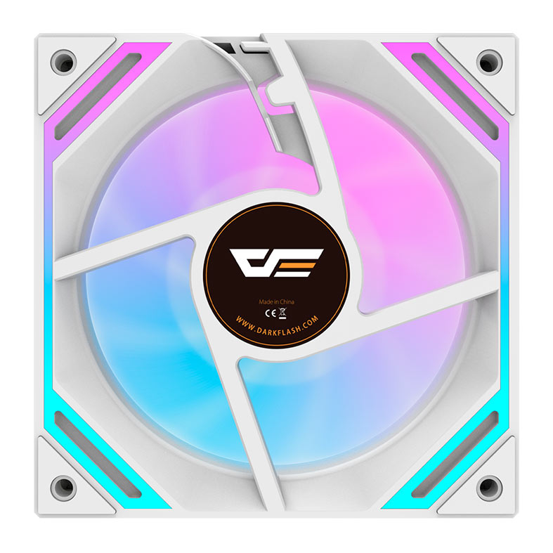 Ventoinha Aigo Darkflash DM22 Pro, ARGB, 120mm, Branco, DM22PRO-WH - miniatura 10