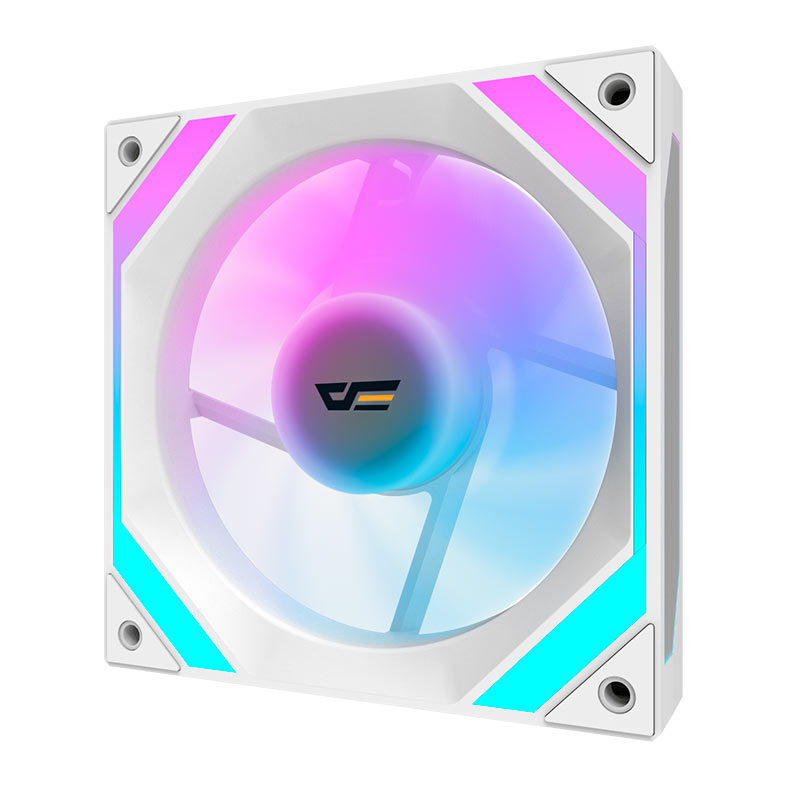 Ventoinha Aigo Darkflash DM22 Pro, ARGB, 120mm, Branco, DM22PRO-WH - miniatura 4