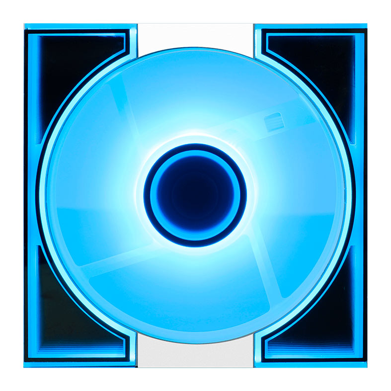 Ventoinha Aigo Darkflash DM8, ARGB, 120mm, Branco, DM8-ARGB-WH - imagem 1