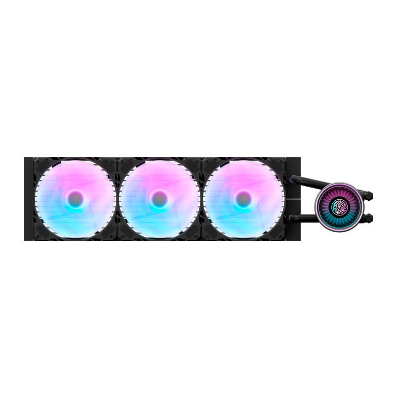 Water Cooler Aigo Darkflash Nebula DN-360, ARGB, 360mm, Preto, DN-360-BK - miniatura 3