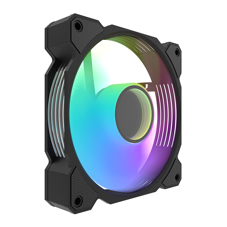 Kit Ventoinhas Aigo Darkflash DR08, ARGB, 3x120mm, Preto, DR08-ARGB-3BK - miniatura 5