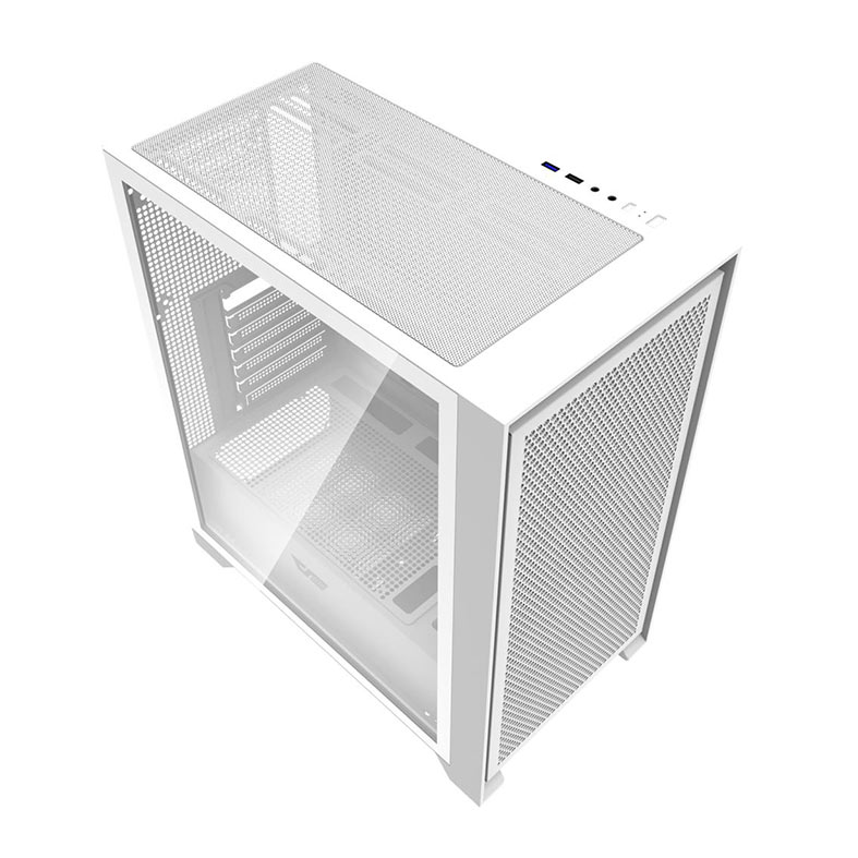Gabinete Gamer Aigo Darkflash DRX70 Mesh, Mid-Tower, Lateral de Vidro, Branco, DRX70MESH-WH - miniatura 3