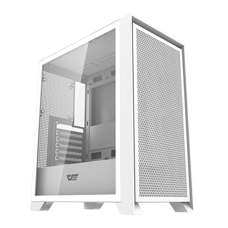 Gabinete Gamer Aigo Darkflash DRX70 Mesh, Mid-Tower, Lateral de Vidro, Branco, DRX70MESH-WH - imagem 1