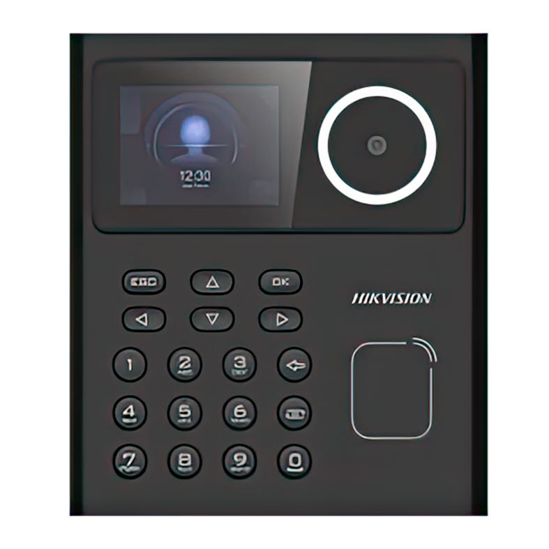 Controle De Acesso Facial e Biometrico Hikvision DS-K1T320MX, Display LCD 2.4, Preto, DS-K1T320MX - imagem 1