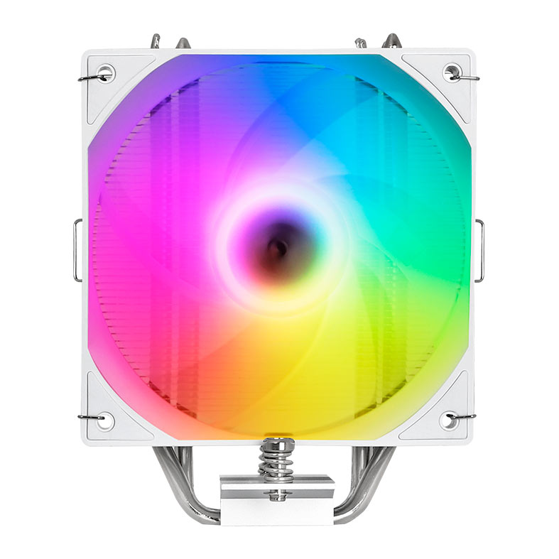 PRE VENDA - Cooler Para Processador Aigo Darkflash Ellsworth S31, ARGB, 120mm, Branco, DS-S31-W-HQ1 - miniatura 3