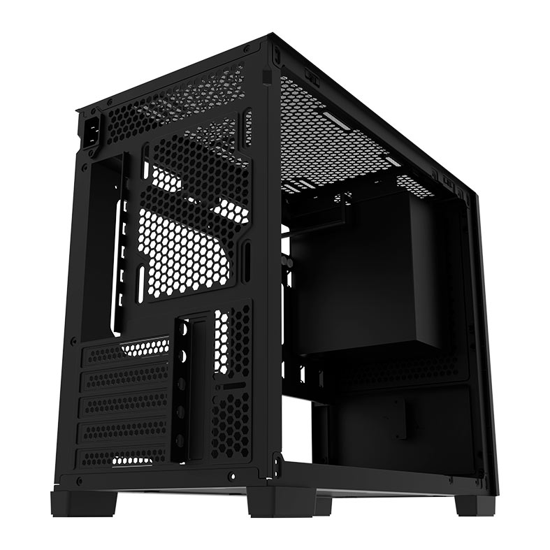 Gabinete Gamer Aigo Darkflash DS200, Mid-Tower, Lateral de Vidro, Com 3 Fans, Preto, DS200-BK - miniatura 10