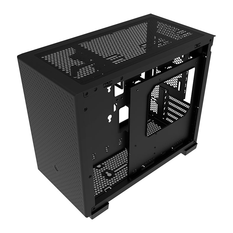 Gabinete Gamer Aigo Darkflash DS200, Mid-Tower, Lateral de Vidro, Com 3 Fans, Preto, DS200-BK - miniatura 8