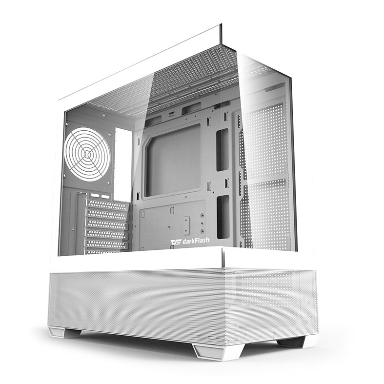 Gabinete Gamer Aigo Darkflash DS900 Air, Mid-Tower, Lateral de Vidro, Branco, DS900AIR-WHITE - imagem 1