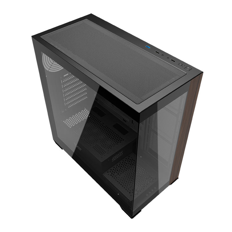 Gabinete Gamer Aigo Darkflash DS900W, Mid-Tower, Lateral de Vidro, Preto, DS900W-BK - miniatura 4