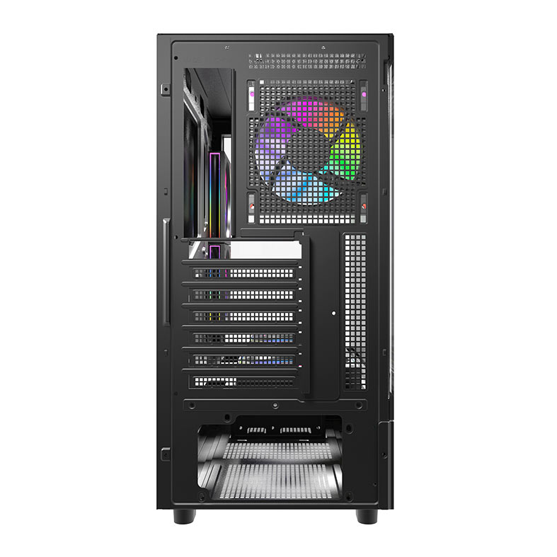 Gabinete Gamer Aigo Darkflash DS950, Mid-Tower, Lateral de Vidro, Com 6 Fans, ARGB, Preto, DS950-PC-CASE-BLACK - miniatura 8