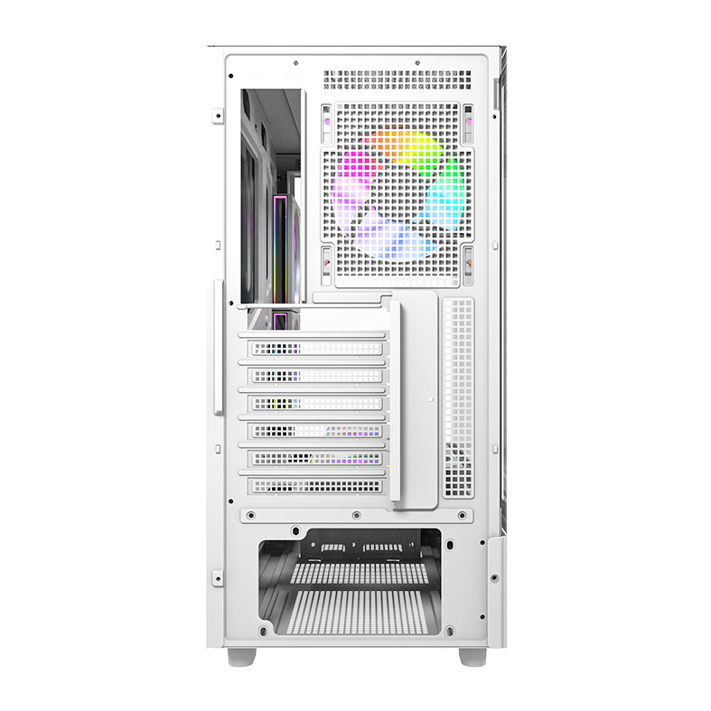 Gabinete Gamer Aigo Darkflash DS950V, Mid-Tower, Lateral de Vidro, Com 6 Fans, ARGB, Com Tela, Branco, DS950V-PC-CASE-WHITE - miniatura 9