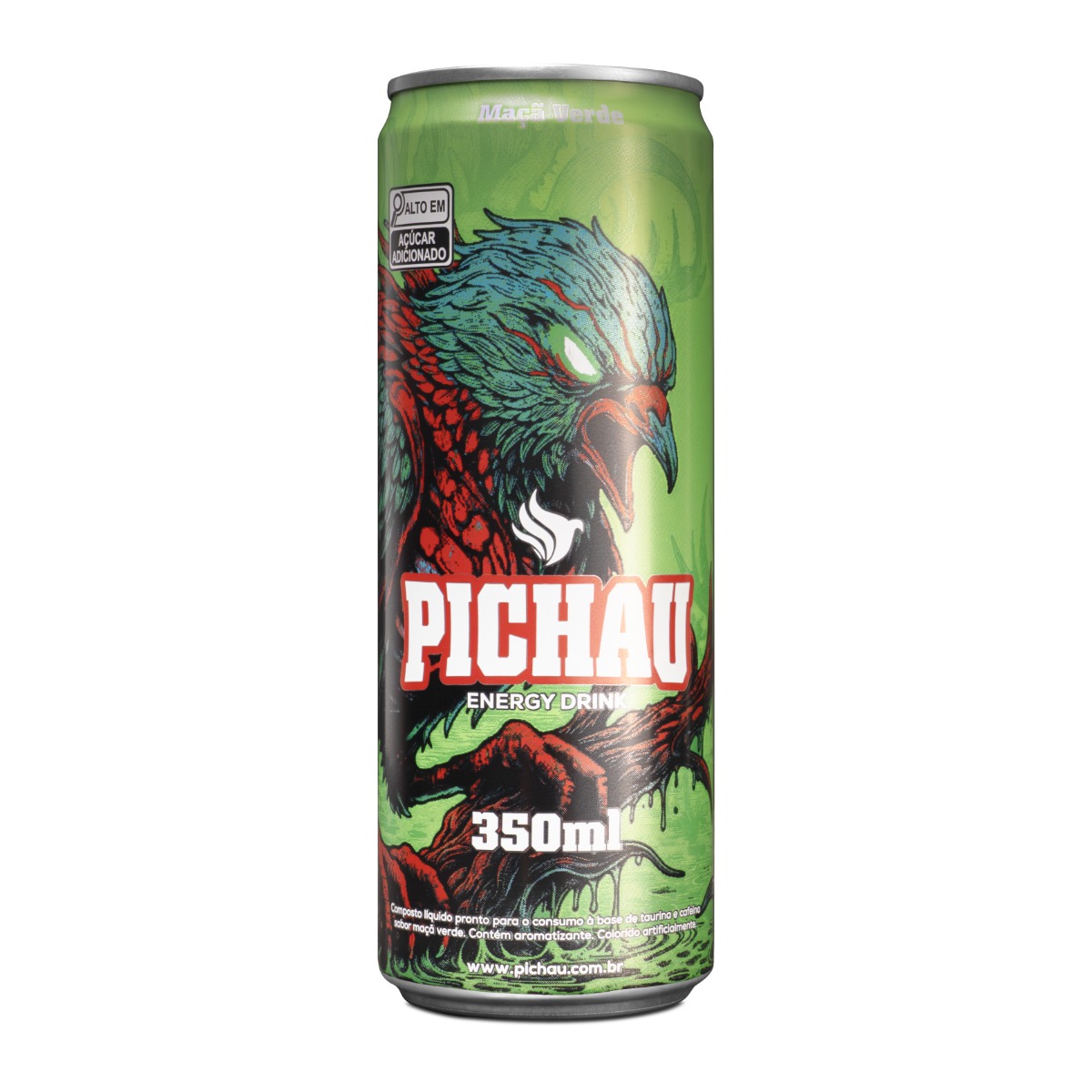 Pack Energetico Pichau Maca Verde, 350ml, Com Acucar, Com 3 unidades - miniatura 3