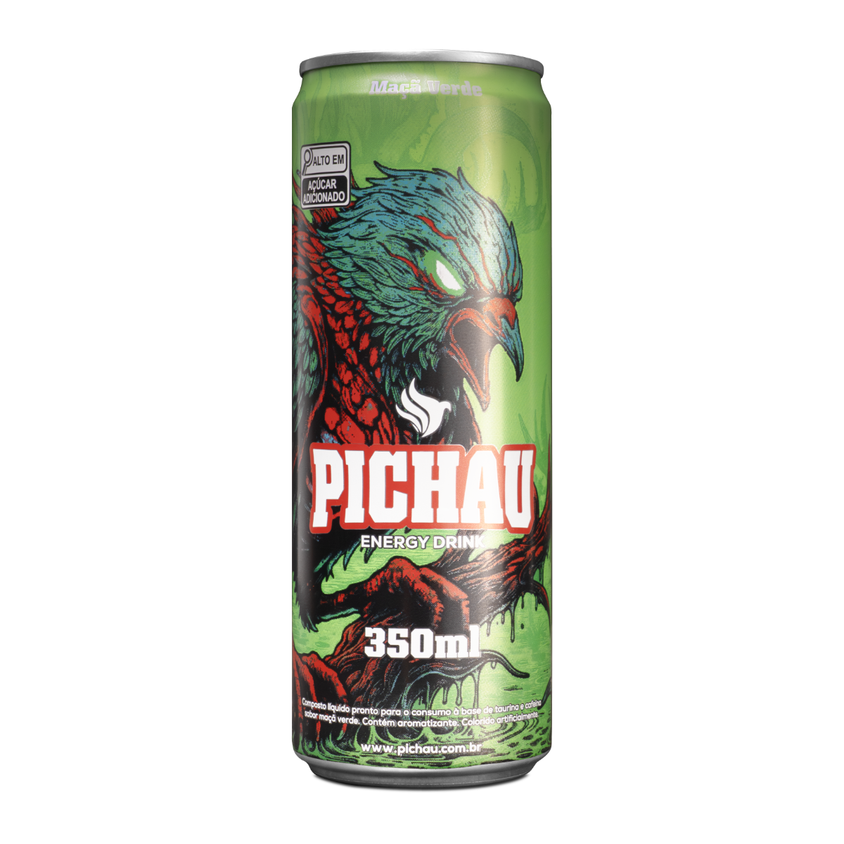 Pack Energetico Pichau Maca Verde, 350ml, Com Acucar, Com 12 unidades - miniatura 3