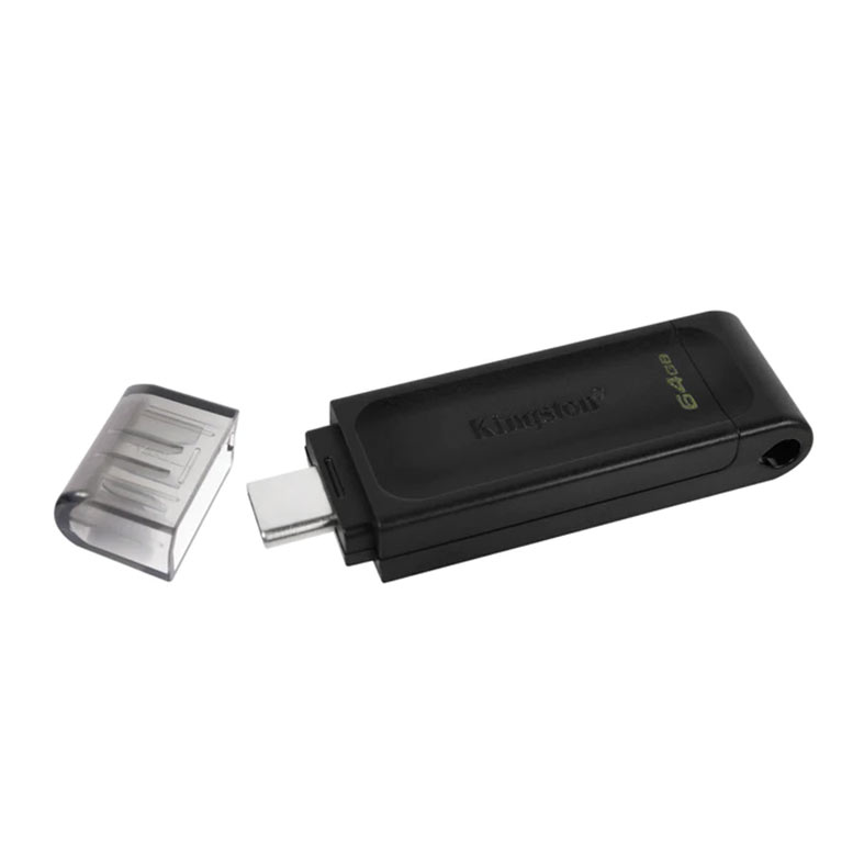 Pen Drive Kingston DataTraveler 70, 64GB, USB-C, DT70-64GB - miniatura 3