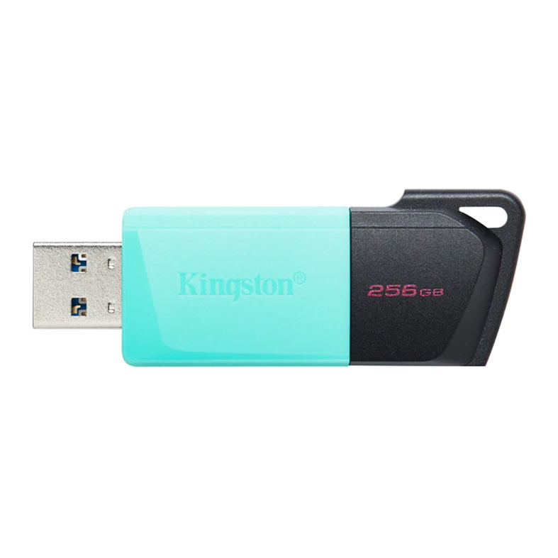 Pen Drive Kingston DataTraveler Exodia M, 256GB, USB 3.2, Preto e Verde, DTXM-256GB - miniatura 3