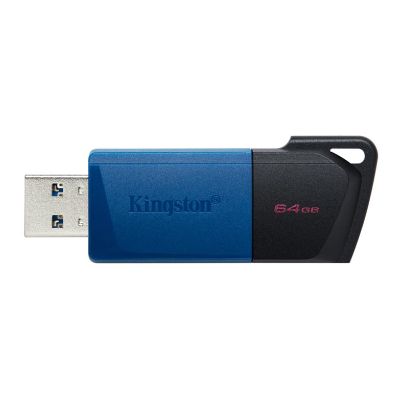 Pen Drive Kingston DataTraveler Exodia M, 64GB, USB 3.2, Preto e Azul, DTXM-64GB - miniatura 3