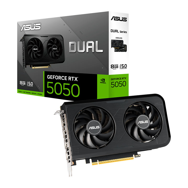 Placa de Video Asus GeForce RTX 5050 Dual OC, 8GB, GDDR6, 128-bit, DUAL-RTX5050-O8G - miniatura 3
