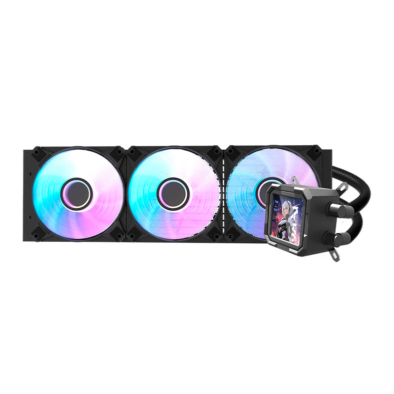 Water Cooler Aigo Darkflash DV360S, ARGB, 360mm, Preto, DV360S-BK - miniatura 4