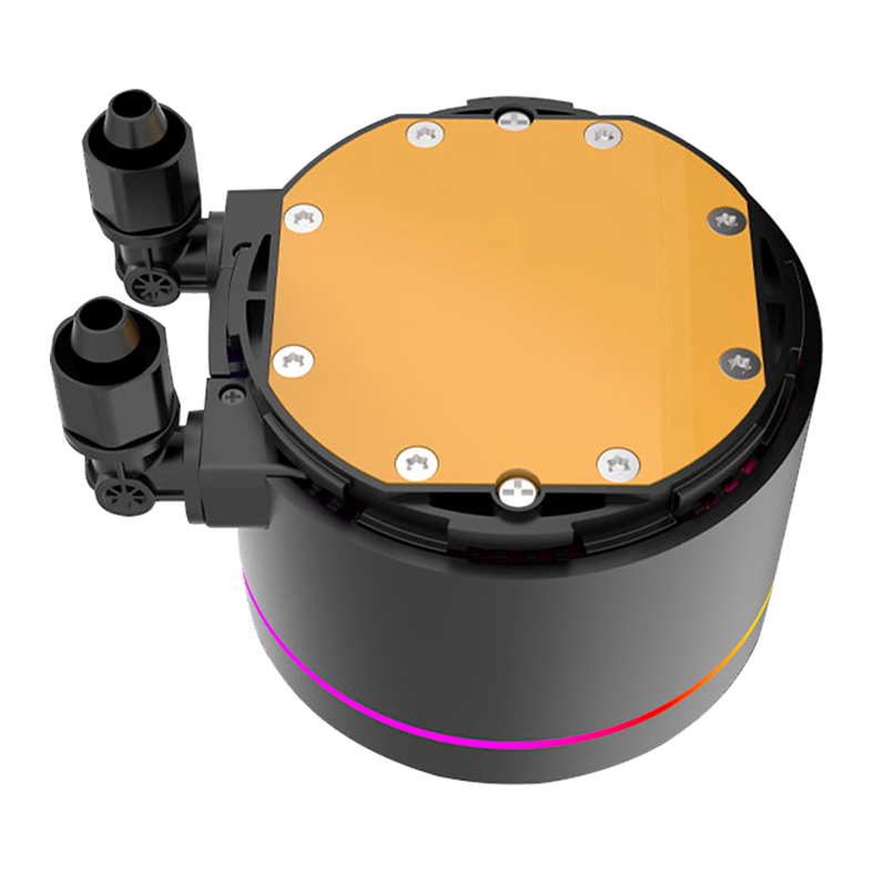 Water Cooler Duex Vision Display 360, ARGB, 360mm, Preto, DXWC360VISION - miniatura 4