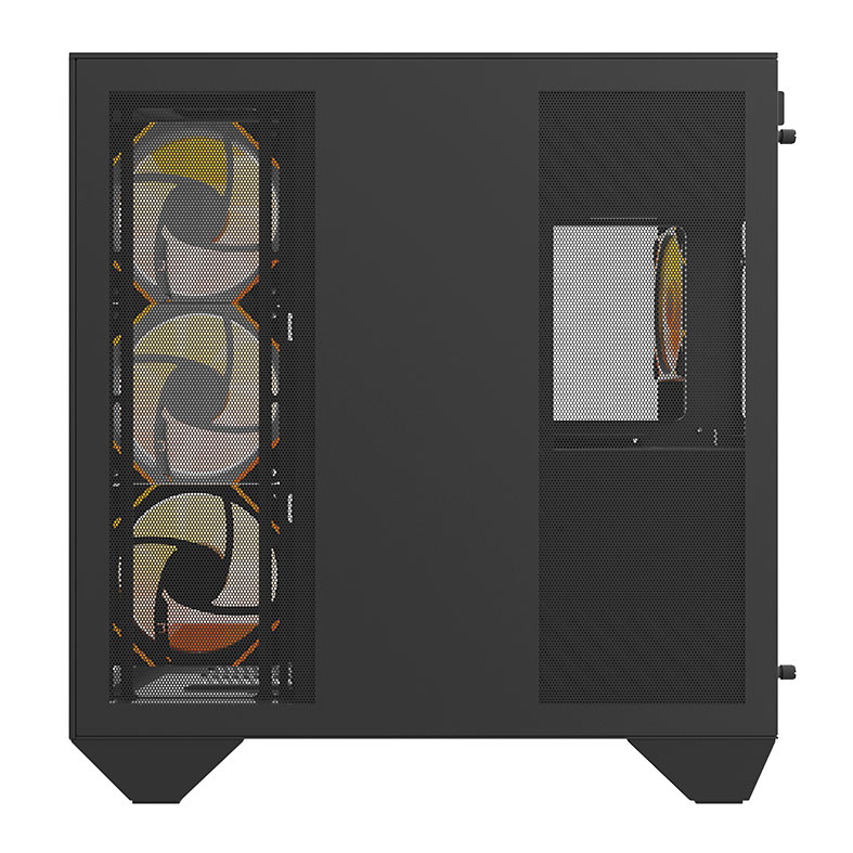 Gabinete Gamer Aigo Darkflash Arcee DY470 V2, ARGB, Full-Tower, Lateral de Vidro, Com 4 Fans, Preto, DC-DY470-B-ES1 - miniatura 7