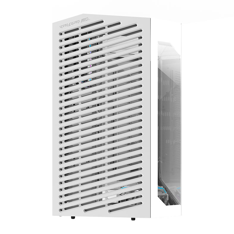Gabinete Gamer Aigo Darkflash Arcee DY470, ARGB, Full-Tower, Lateral de Vidro, Com 4 Fans, Branco, DY470-WH-4F - miniatura 3