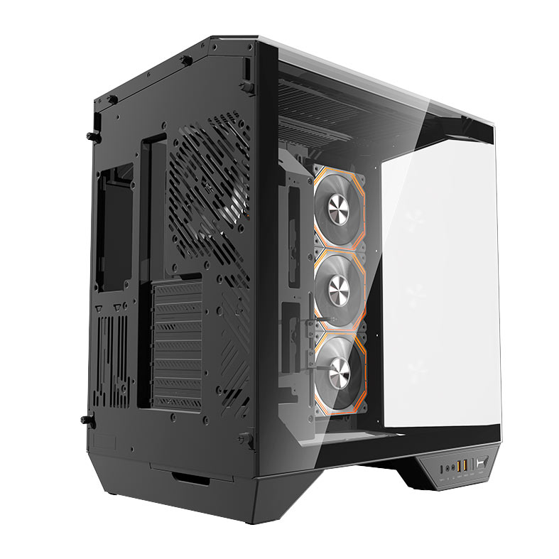 Gabinete Gamer Aigo Darkflash Arcee DY470, ARGB, Full-Tower, Lateral de Vidro, Com 4 Fans, Preto, DY470-BK-4F - miniatura 8