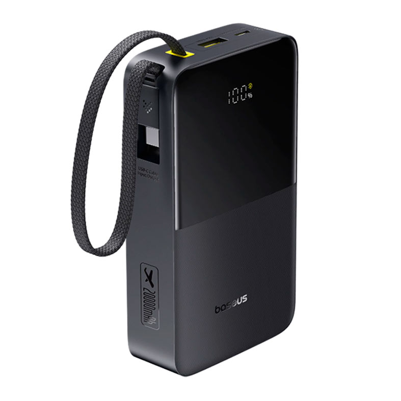 Power Bank Baseus Turbo Bipow2 Pro, 20000mAh, Preto, E0027701 - imagem 1