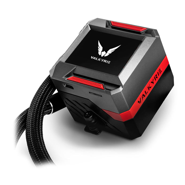 Water Cooler Valkyrie Syn E240 Loki Edition, ARGB, 240mm, Preto, E240-LOKI-BLK - miniatura 3