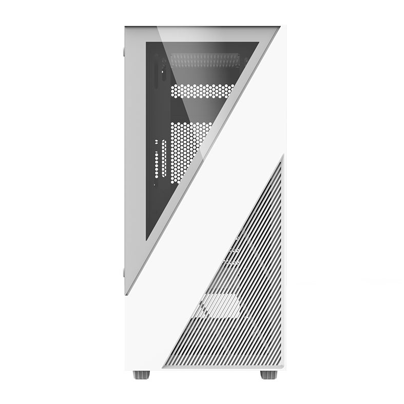 Gabinete Gamer Aigo Darkflash E330M, Mid-Tower, Lateral de Vidro, Branco, E330M-WH - miniatura 4