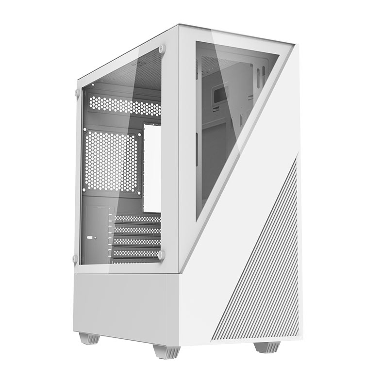 Gabinete Gamer Aigo Darkflash E330M, Mid-Tower, Lateral de Vidro, Branco, E330M-WH - miniatura 3