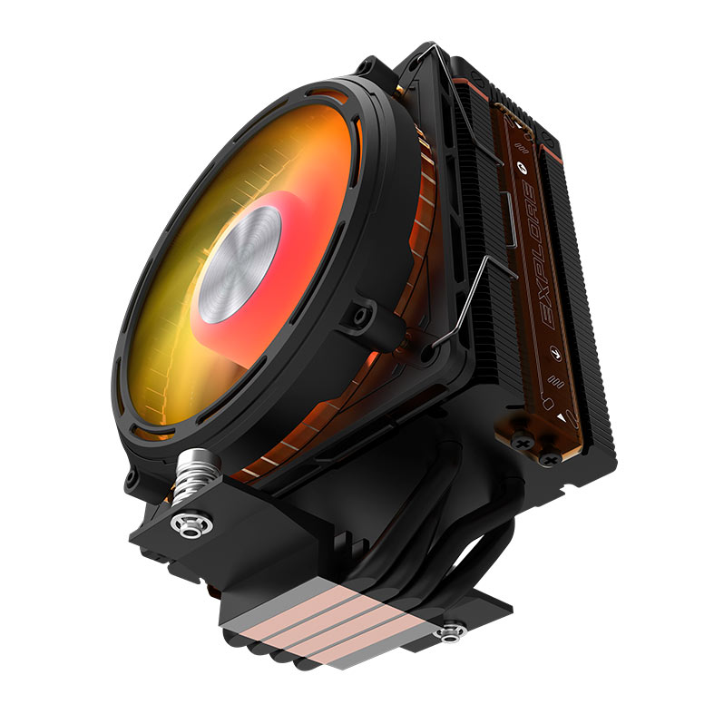 Cooler Para Processador Aigo DarkFlash E400, ARGB, 120mm, Preto, E400-BK - miniatura 7