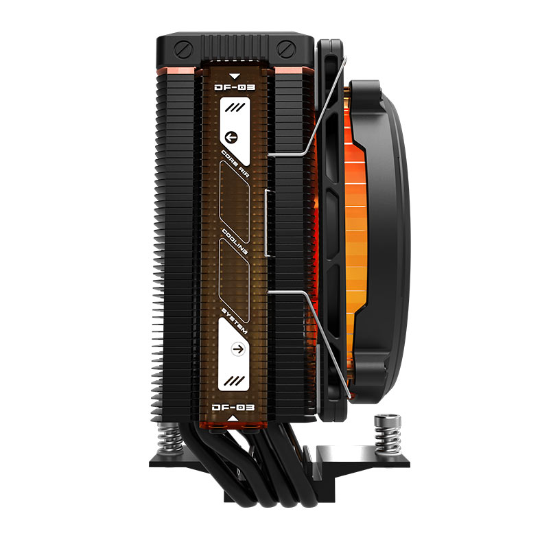 Cooler Para Processador Aigo DarkFlash E400, ARGB, 120mm, Preto, E400-BK - miniatura 6