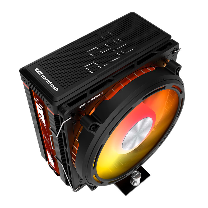 Cooler Para Processador Aigo DarkFlash E400, ARGB, 120mm, Preto, E400-BK - miniatura 5