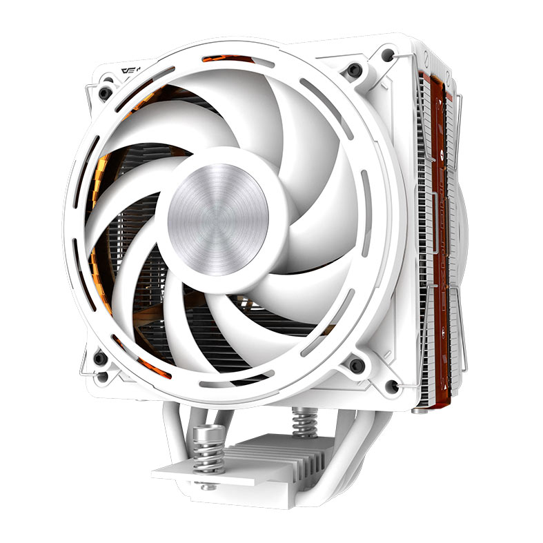 Cooler Para Processador Aigo DarkFlash E400, ARGB, 2x120mm, Branco, E400-DUAL-WH - miniatura 7