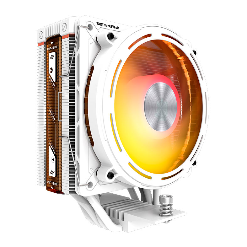 Cooler Para Processador Aigo DarkFlash E400, ARGB, 120mm, Branco, E400-WH - miniatura 3