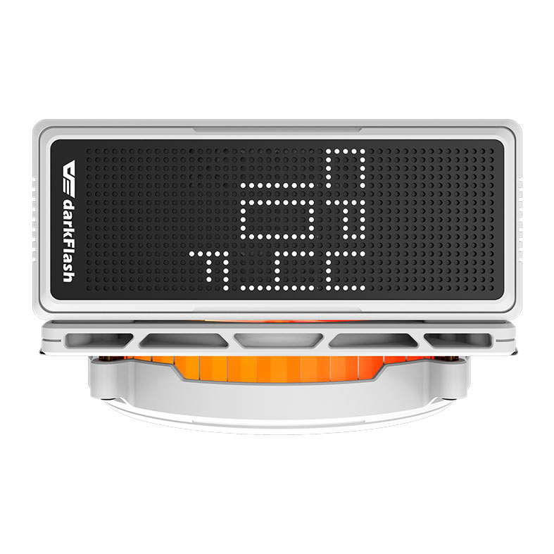 Cooler Para Processador Aigo DarkFlash E400, ARGB, 120mm, Branco, E400-WH - miniatura 10