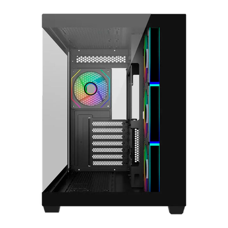 Gabinete Gamer Cooler Master Elite 681, ARGB, Mid-Tower, Lateral de Vidro, Com 4 Fans, Preto, E681-KHNN-S00 - miniatura 3