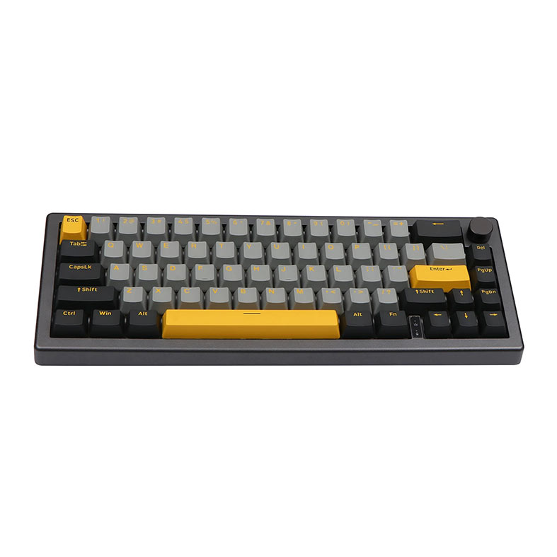 Teclado Mecanico Epomaker EK68, Switch Budgerigar, Black Gold, EK68-BG-BD - miniatura 5