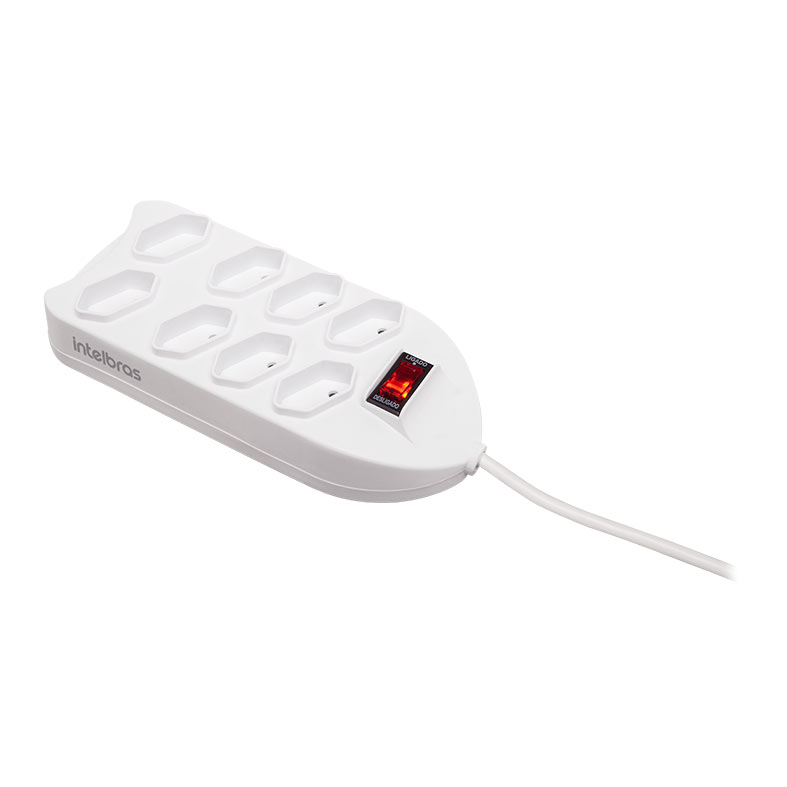 Filtro de Linha Intelbras EPE 1008+, 8 Tomadas, 1.5m, Branco, EPE-1008M-BR - miniatura 6