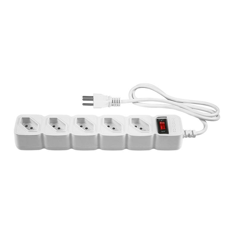 Filtro de Linha Intelbras EPE 205+, 5 Tomadas, 3m, Branco, EPE-205M-BR - miniatura 3