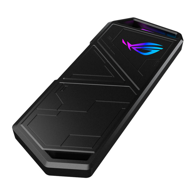 Case Para SSD Asus ROG Strix Arion Lite, M.2 NVMe, USB 3.2, Preto, ESD-S1CL-BLK-G-AS - miniatura 4